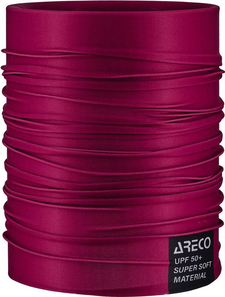 Areco Multifunktionstuch Multifunktionstuch silk touch UPF 5 von Areco