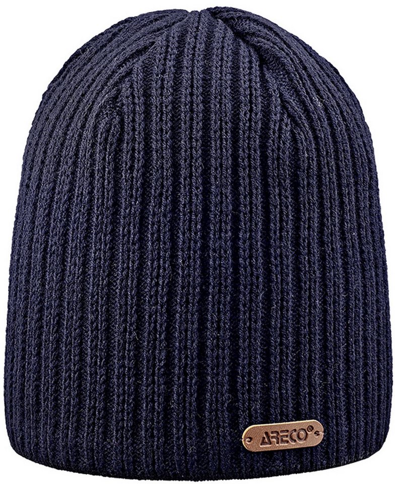 Areco Strickmütze warm aus Funktionsfaser mit Fleece-Innenfutter von Areco
