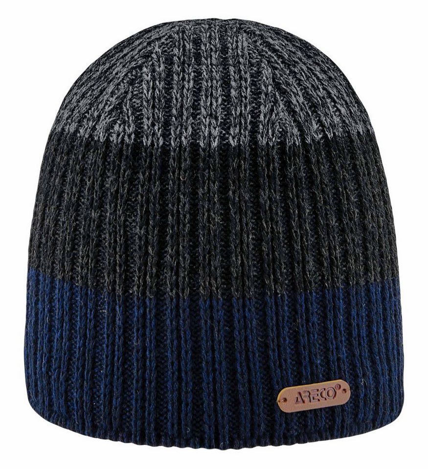 Areco Strickmütze warm aus Funktionsfaser mit Fleece-Innenfutter von Areco