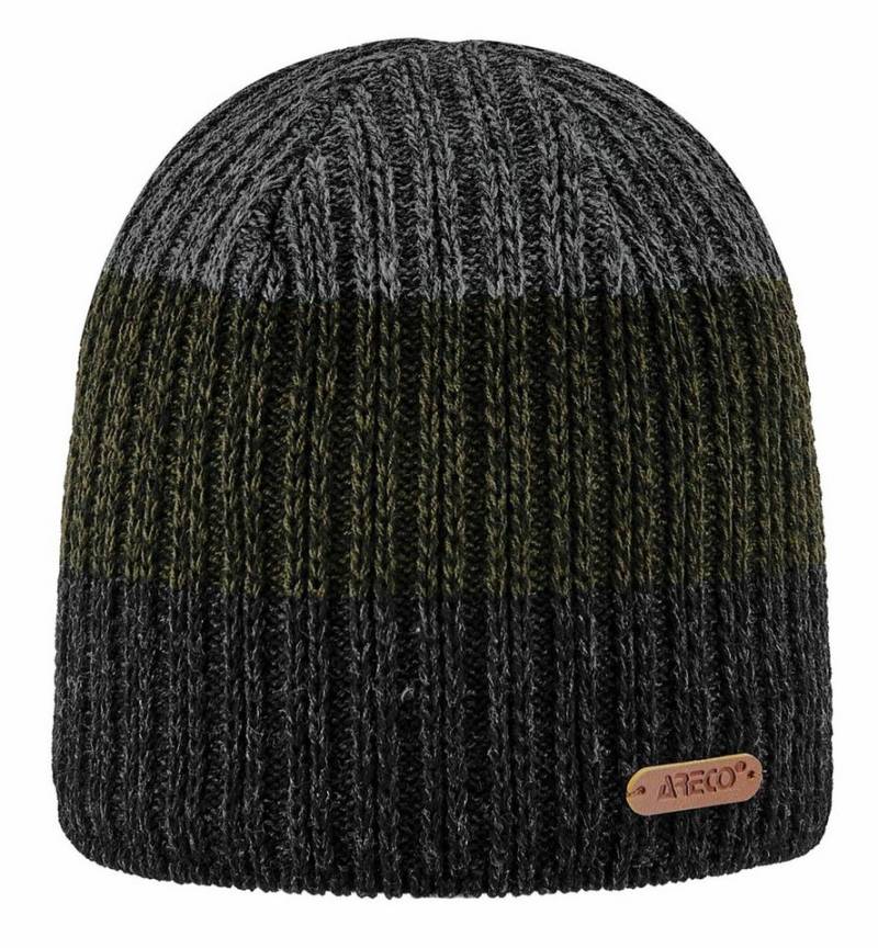 Areco Strickmütze warm aus Funktionsfaser mit Fleece-Innenfutter von Areco