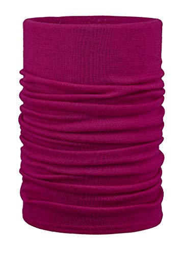 Areco Unisex Multifunktionstuch Merino, Edel Rot, One Size von Areco
