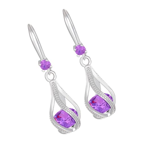 Eleganter Ohrhänger, Wassertropfen-Ohrringe, Datums-Ohrringe, Messing-Textur, Ohrschmuck, ideal für legere und formelle Veranstaltungen, Valentinstagsschmuck, Einheitsgröße, Wie beschrieben, Wie von Arecobticy