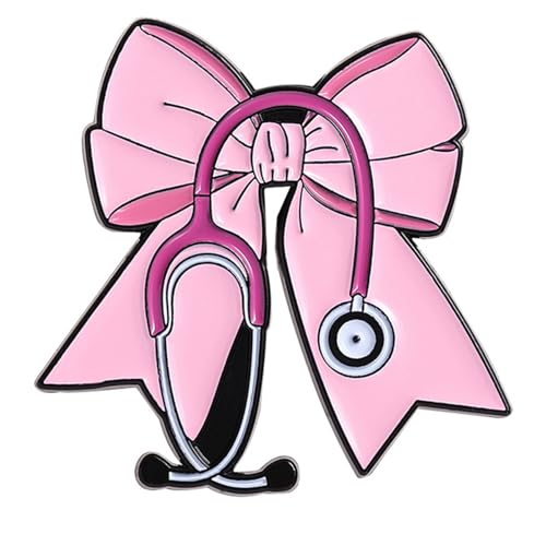 Verspielte Krankenschwester-Arzt-Brustzubehör, Anstecknadel mit Cartoon-Motiv, Legierung, Schmuck-Brosche für Uniform oder Freizeitkleidung, lässiges Uniform-Accessoire für Mediziner, Einheitsgröße von Arecobticy