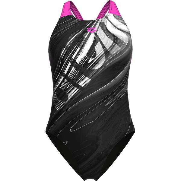 ARENA Damen Schwimmanzug FLOW SWIMSUIT V BACK LB von Arena