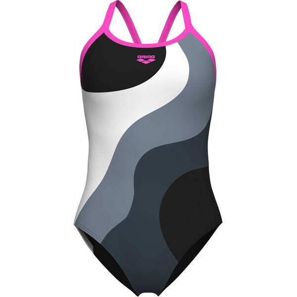 ARENA Damen Schwimmanzug MULTI SLICES SWIMSUIT LIGHTDROP BACK von Arena