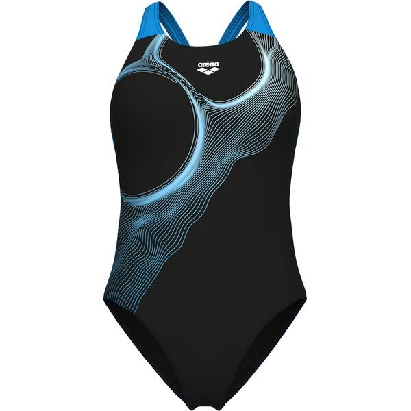 ARENA Damen Schwimmanzug RIPPLES SWIMSUIT V BACK B von Arena