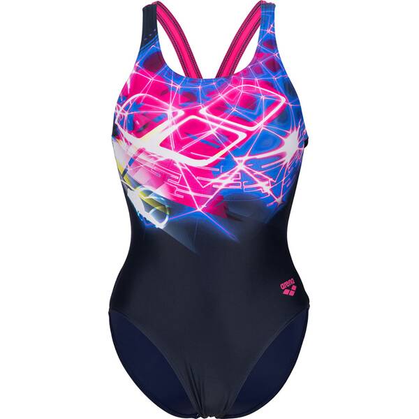 ARENA Damen Schwimmanzug WOMEN'S SWIMSUIT V BACK PLACEM von Arena