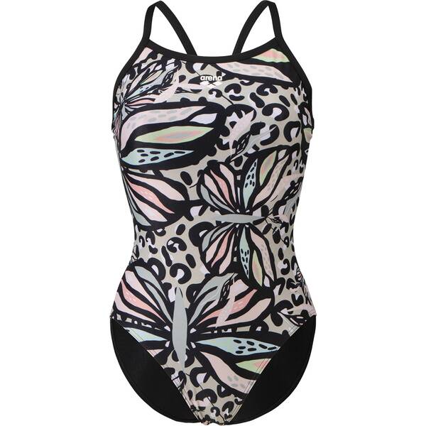 ARENA Damen Schwimmanzug WOMEN'S BUTTERFLIES SWIMSUIT LIGHT DROP von Arena