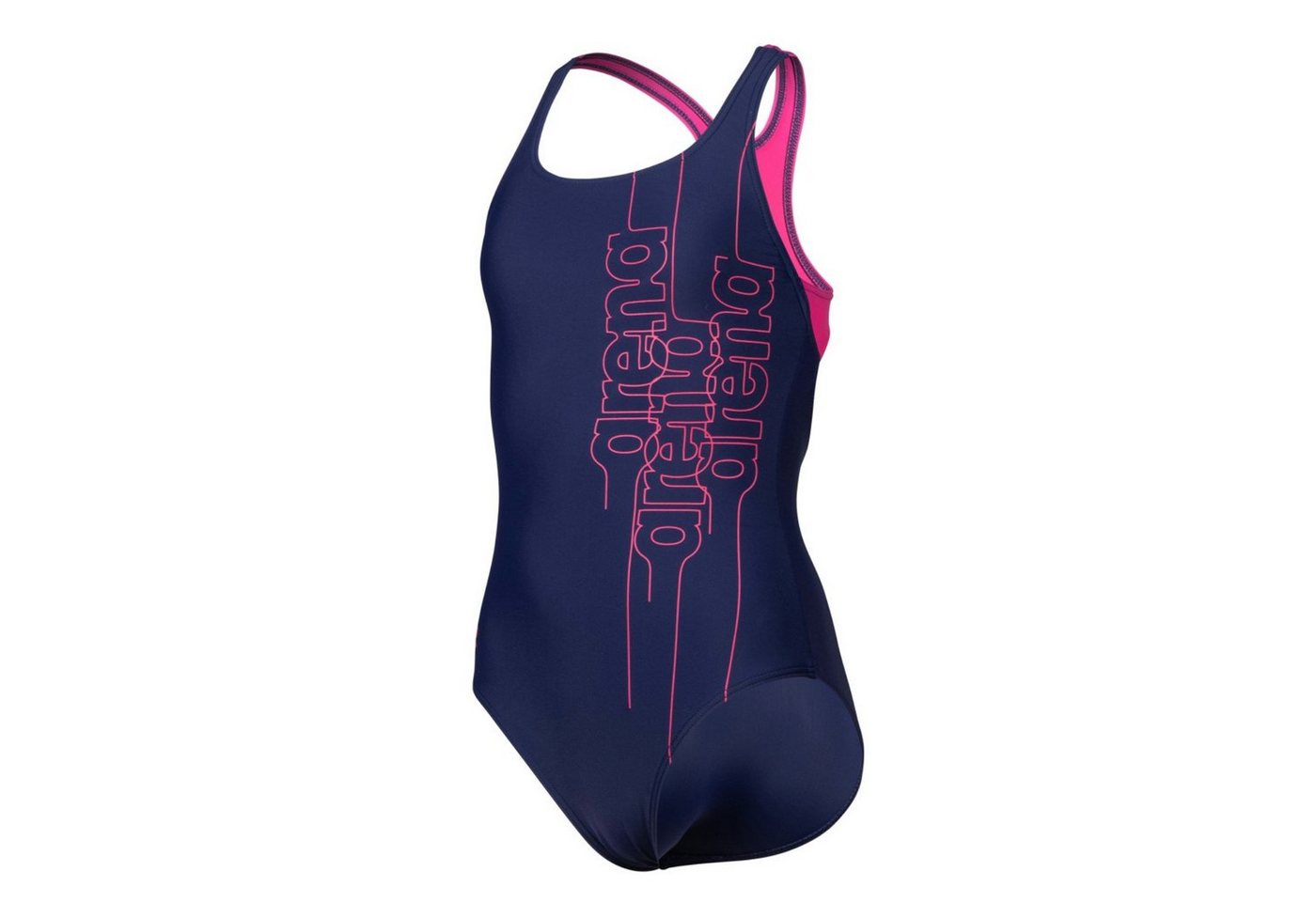 Arena Badeanzug Mädchen Swim Pro Back Graphic Print von Arena