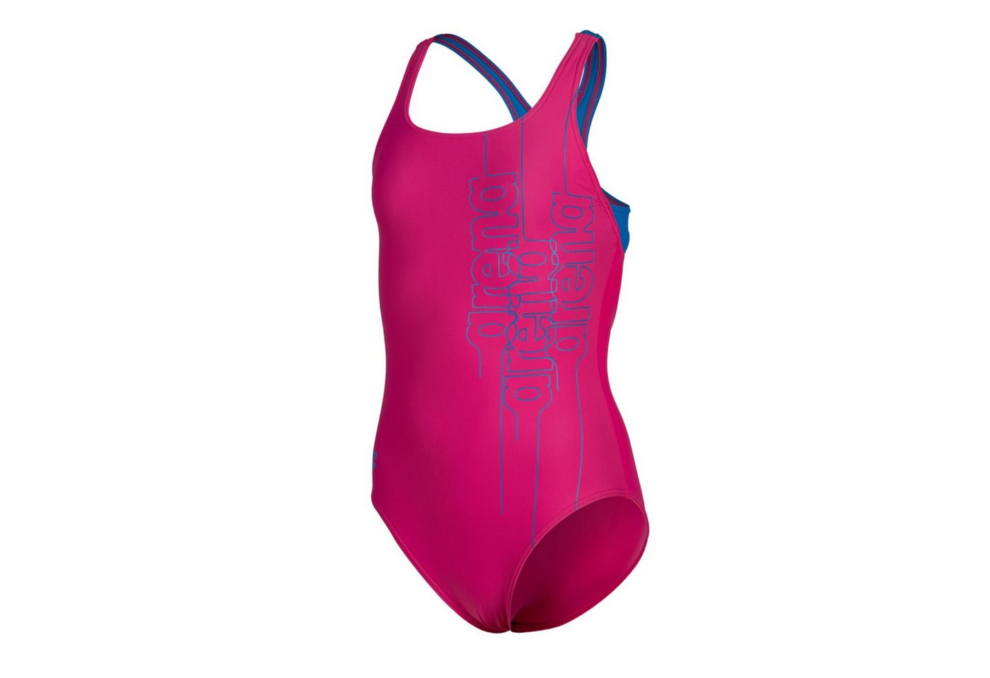 Arena Badeanzug Mädchen Swim Pro Back Graphic Print von Arena