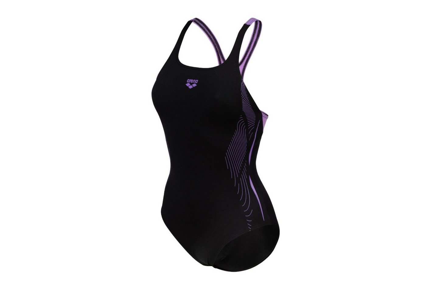 Arena Badeanzug Swimmsuit Swim Pro Graphic langlebig, zu 100 % chlorbeständig von Arena