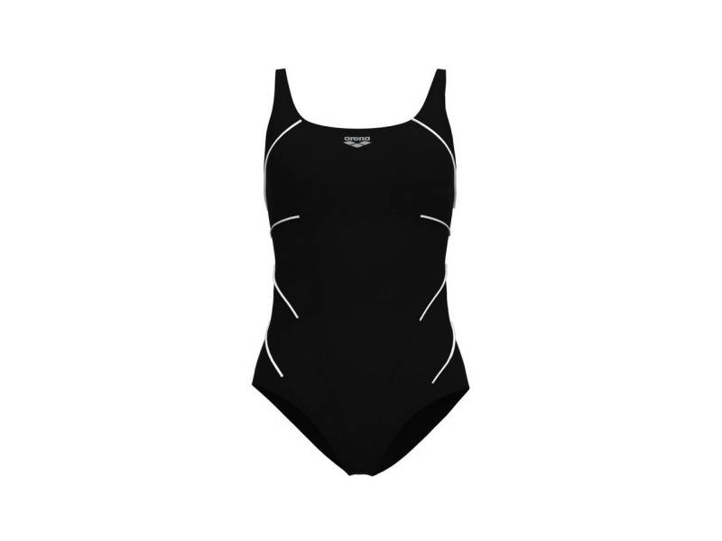 Arena Badeanzug W JEWEL ONE PIECE LOW C CUP R BLACK-WHITE von Arena