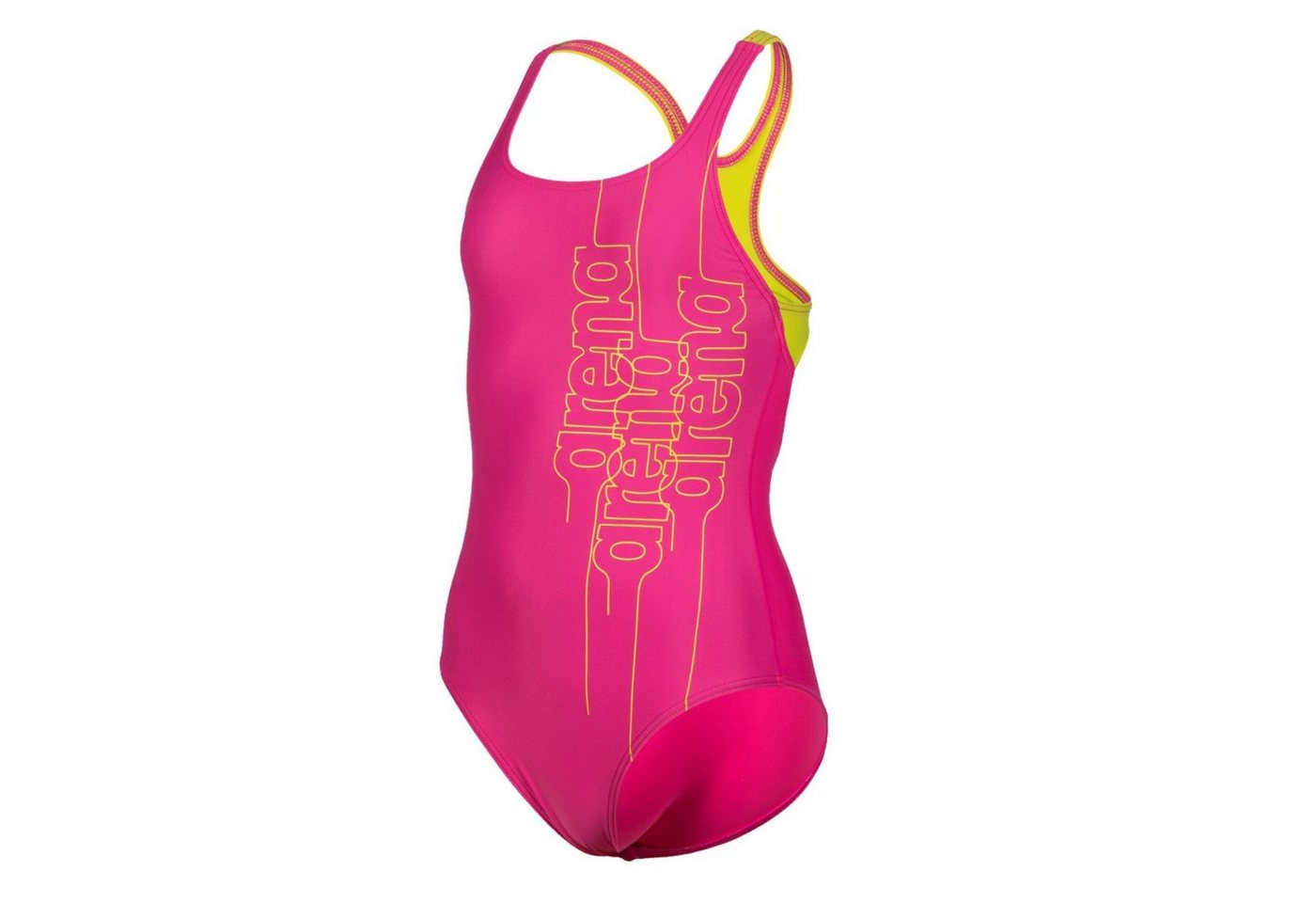 Arena Badeanzug Mädchen Swim Pro Back Graphic Print von Arena