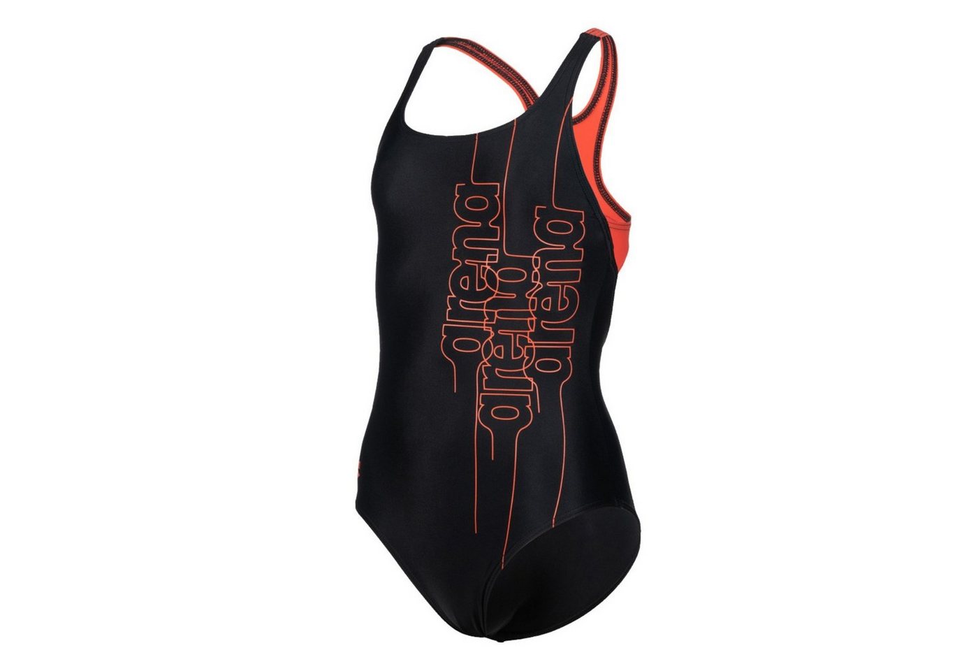 Arena Badeanzug Mädchen Swim Pro Back Graphic Print von Arena