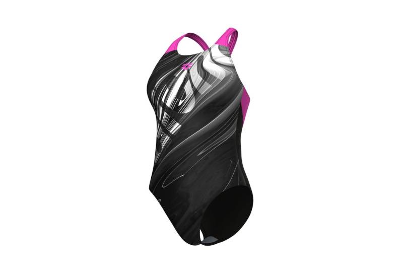 Arena Badeanzug arena Feel Damen Flow V Back Bustier Badeanzug von Arena