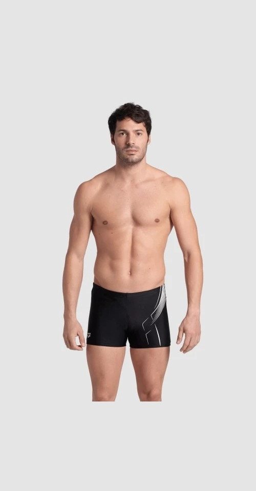 Arena Badehose MEN'S ARENA DIVE SWIM SHORT BLACK-WHITE von Arena