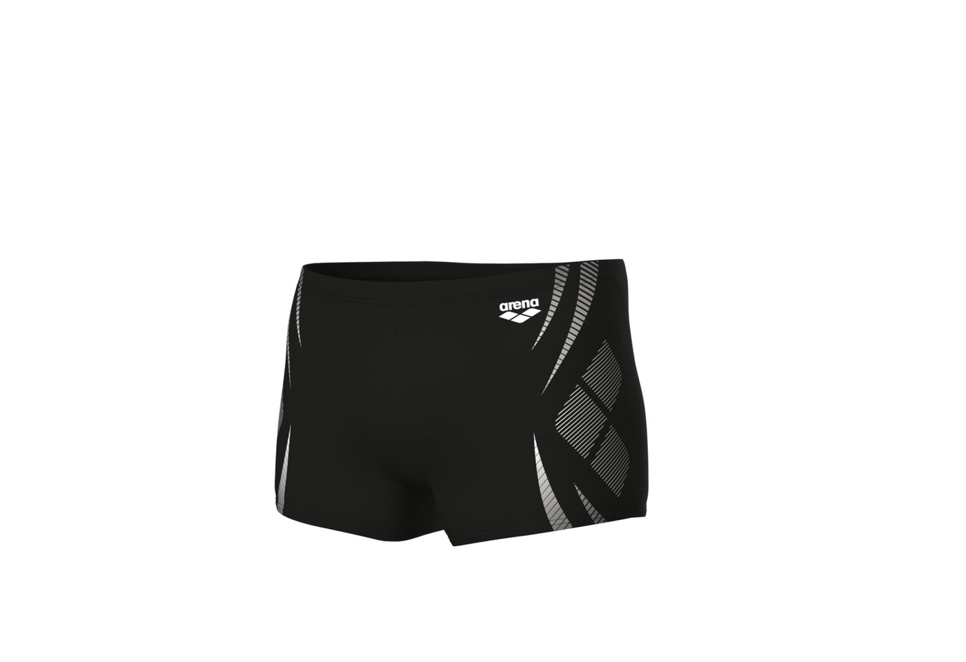 Arena Badehose MEN'S ARENA POSEIDONIA SWIM SH BLACK-WHITE von Arena