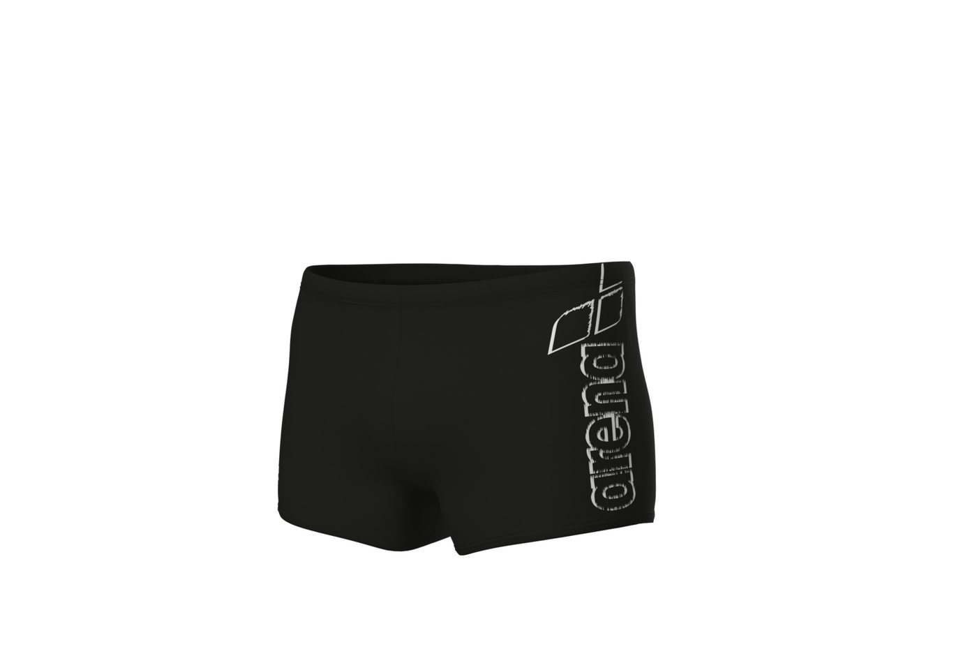 Arena Badehose MEN'S ARENA SCRATCHY SWIM SHOR BLACK von Arena