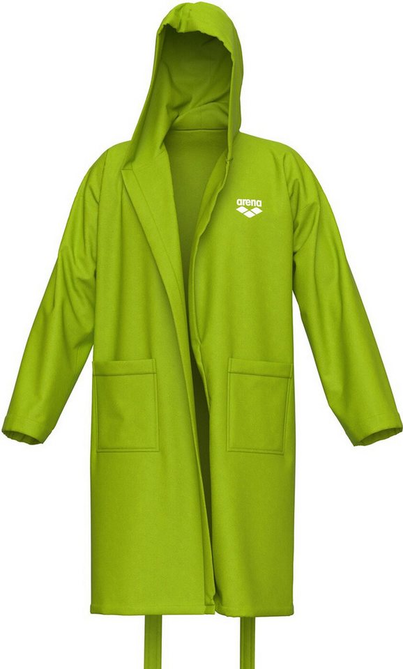 Arena Bademantel ARENA COMPACT MICROFIBER ROBE ARTIC LIME-WHITE von Arena