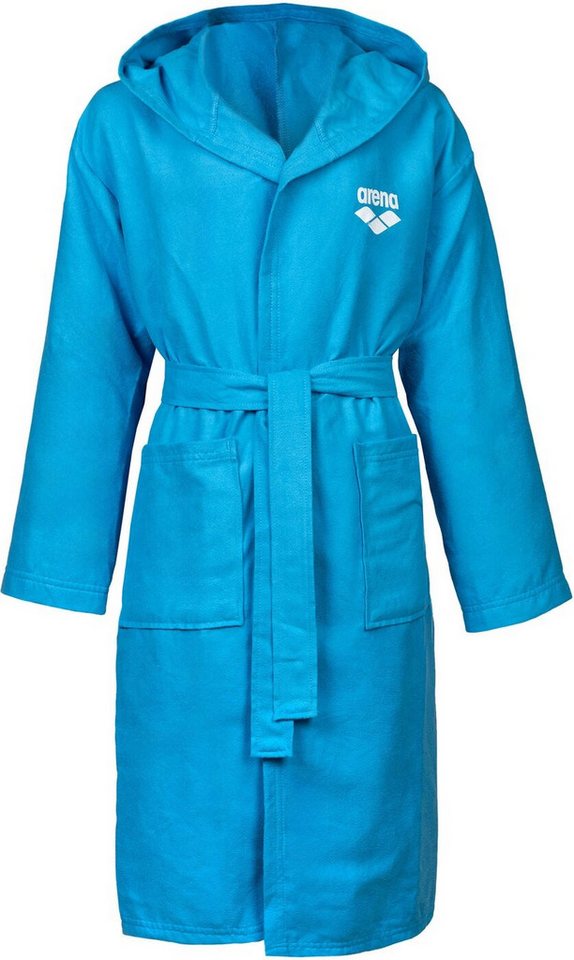 Arena Bademantel ARENA ZEAL JR ROBE NEON BLUE-WHITE von Arena