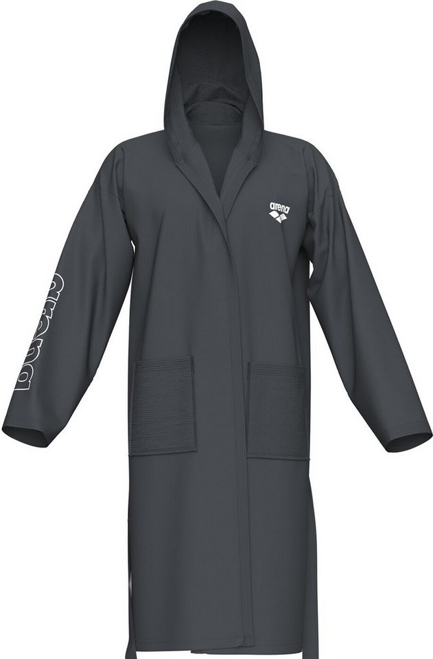 Arena Bademantel ARENA ZEAL ROBE BLACK-WHITE von Arena