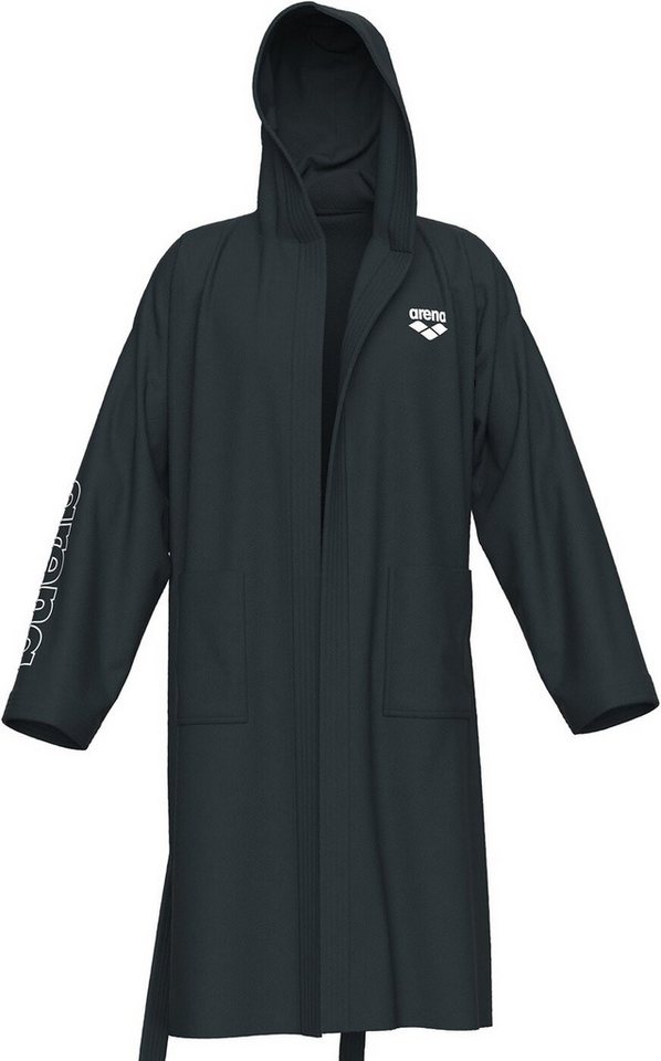 Arena Bademantel ARENA ZEPPELIN LIGHT ROBE ASPHALT-WHITE Arena Bademantel ARENA ZEPPELIN LIGHT ROBE ASPHALT-WHITE von Arena