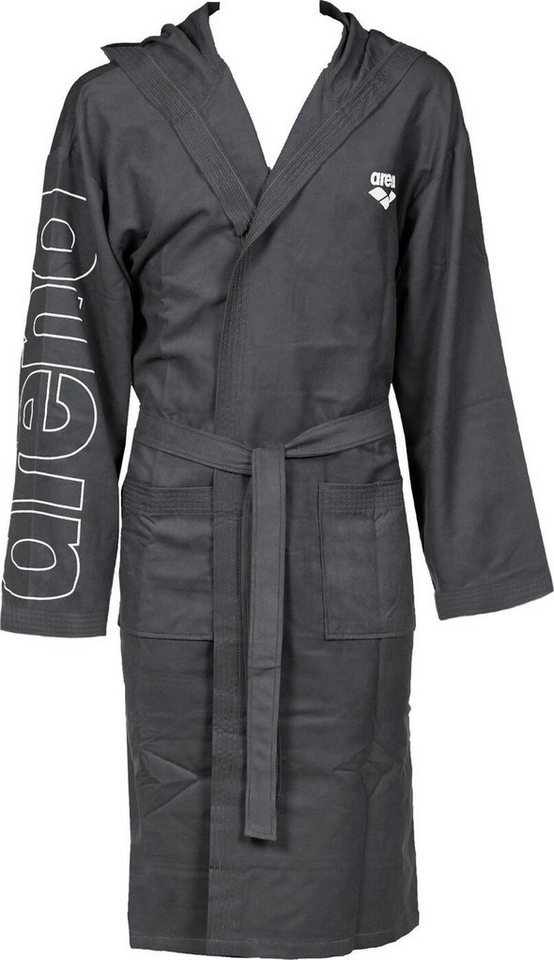 Arena Bademantel ZEAL PLUS GREY-WHITE von Arena