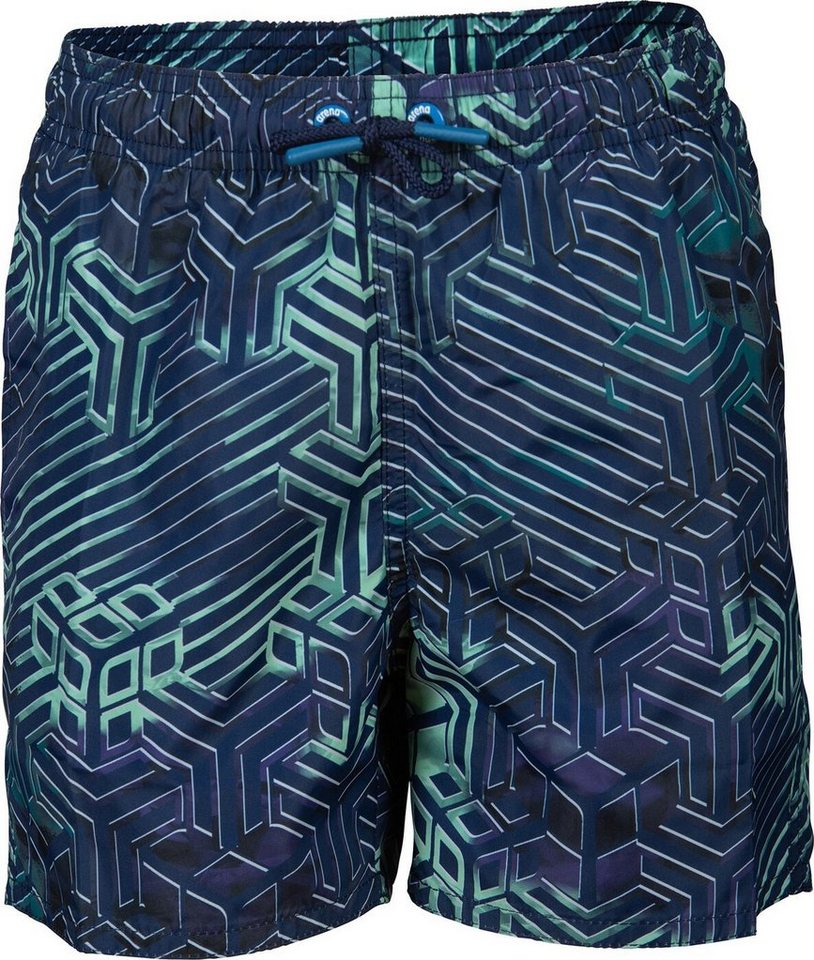 Arena Badeshorts BOYS BEACH BOXER ALLOVER von Arena