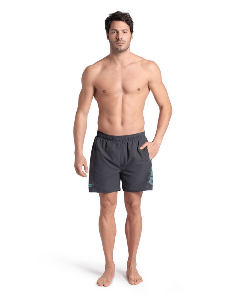 Arena Badeshorts FUNDAMENTALS ARENA LOGO BOXER ASPHALT-WATER Arena Badeshorts FUNDAMENTALS ARENA LOGO BOXER ASPHALT-WATER von Arena
