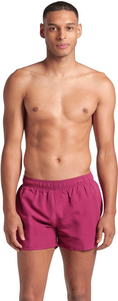 Arena Badeshorts FUNDAMENTALS X-SHORT R GRAPE VIOLET-FAIRY ROSE von Arena