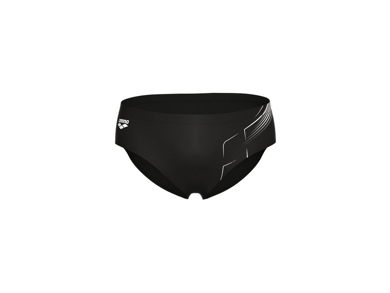 Arena Badeshorts MEN'S ARENA DIVE SWIM BRIEF BLACK-WHITE von Arena