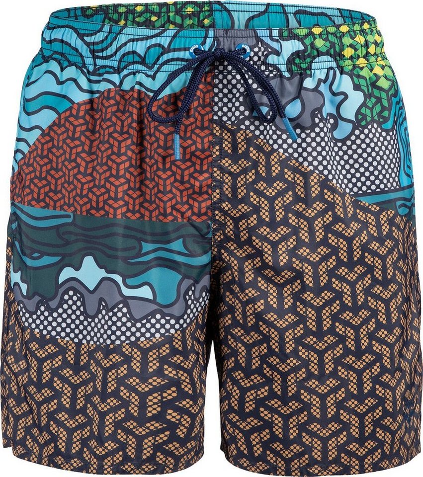 Arena Badeshorts MEN'S BEACH BOXER PLACED SKY&BEACH von Arena