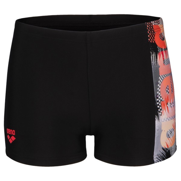 Arena - Boy's Light Tricks Swim Short - Badehose Gr 140 schwarz von Arena