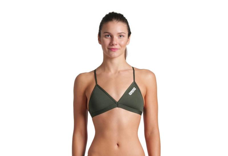 Arena Bustier-Bikini Arena Damen Bikinioberteil TEAM SWIM TOP TIE BACK SOLID 004768 von Arena