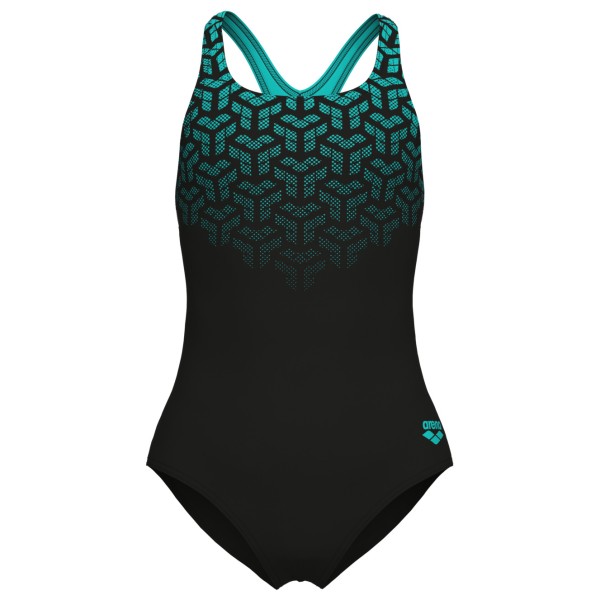 Arena - Girl's Arena Kikko V Swimsuit Swim Pro Back - Badeanzug Gr 116 schwarz von Arena