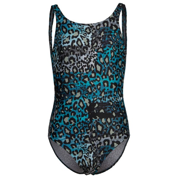 Arena - Girl's Arena Water Print Swimsuit One Piece - Badeanzug Gr 116 blau von Arena