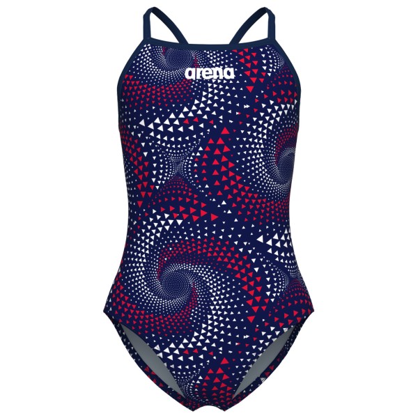 Arena - Girl's Fireflow Swimsuit Lightdrop Back - Badeanzug Gr 116 blau von Arena