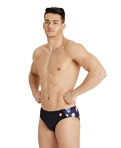 Arena Herren Crazy Placement Badehose, Schwarz/Multi, 34 Arena Herren Crazy Placement Badehose, Schwarz/Multi, 34 von Arena