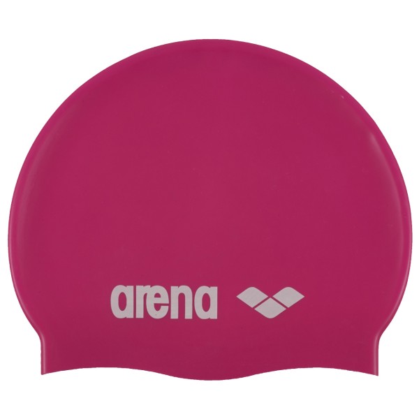 Arena - Kid's Classic Silicone - Badekappe Gr One Size fuxia /weiß von Arena