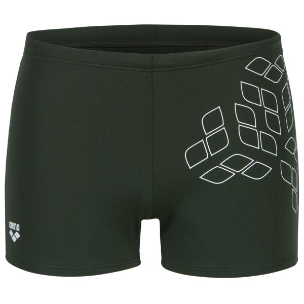 Arena - Kikko Graphic Swim Short - Badehose Gr 7 oliv von Arena