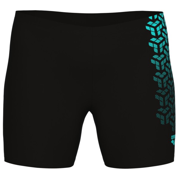 Arena - Kikko V Swim Mid Jammer Graphic - Badehose Gr 9 schwarz von Arena