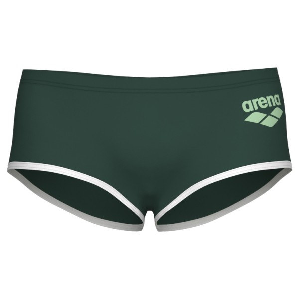 Arena - One Low Waist Short Big Logo - Badehose Gr 10 grün von Arena