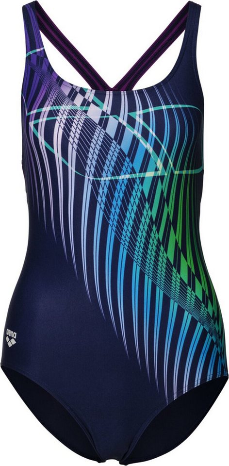 Arena Schwimmanzug W OPTICAL WAVES SWIM PRO BACK ONE P von Arena