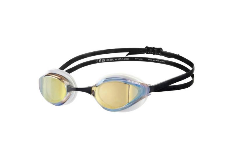 Arena Schwimmbrille arena Python Mirror, (1-St), Anti-Fog Beschichtung und UV-Schutz von Arena