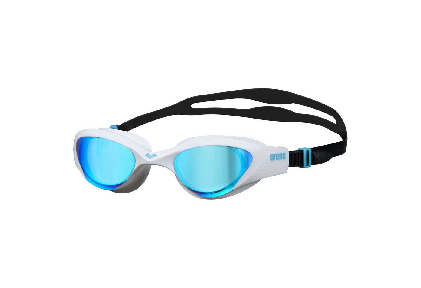 Arena Schwimmbrille arena The One Mirror, (1-St), Anti-Beschlag Gläser Zusätzlich UV-Schutz durch Verspiegelung von Arena