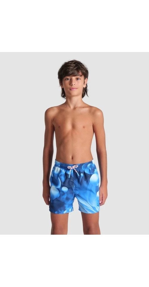 Arena Shorts BOY'S ARENA WATER PRINTS BEACH BOXER AO BLUE MULTI von Arena