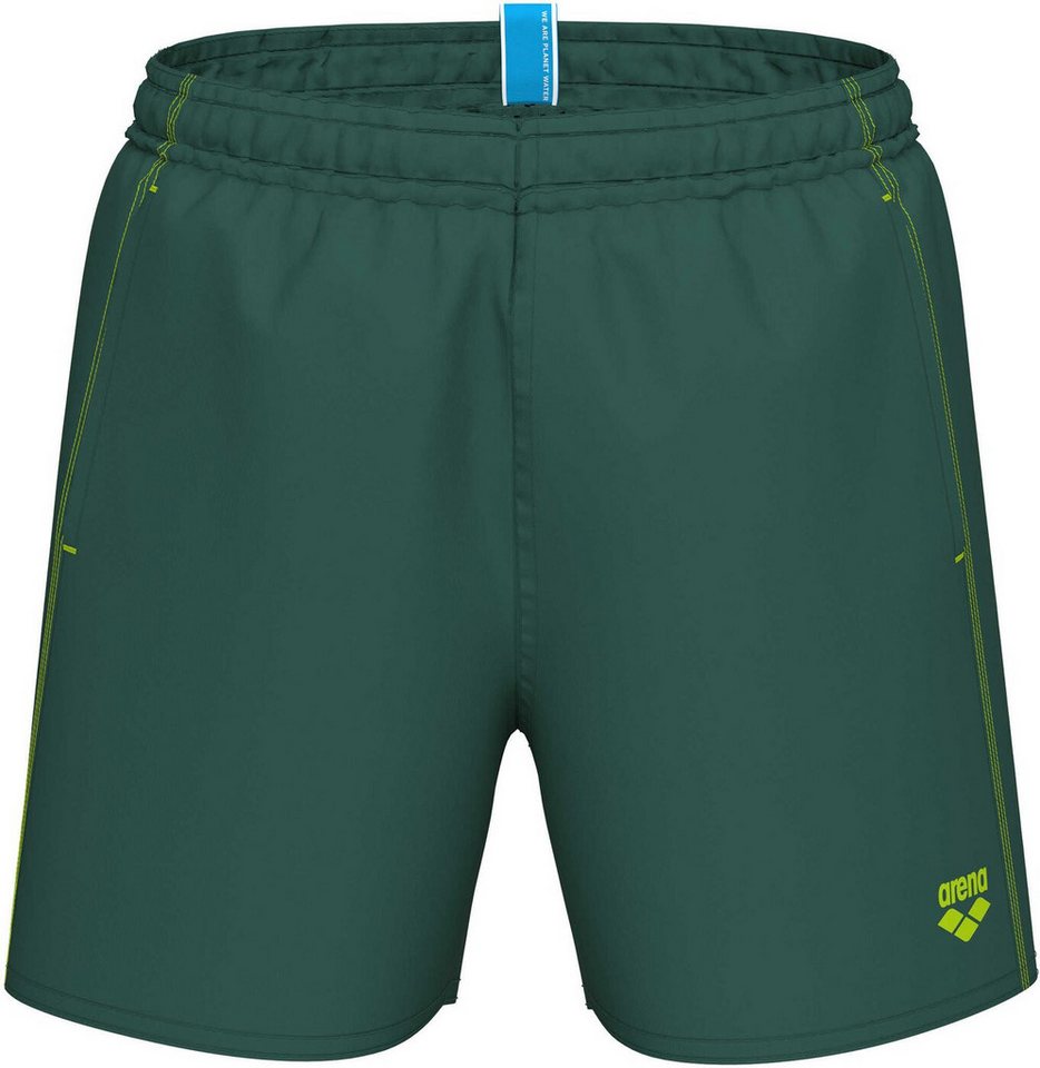 Arena Shorts BOYS' BEACH BOXER SOLID R MANGROVE-ARTIC LIME von Arena