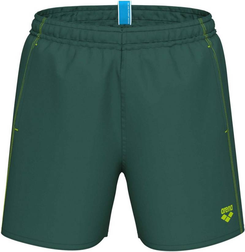 Arena Shorts BOYS' BEACH BOXER SOLID R MANGROVE-ARTIC LIME von Arena