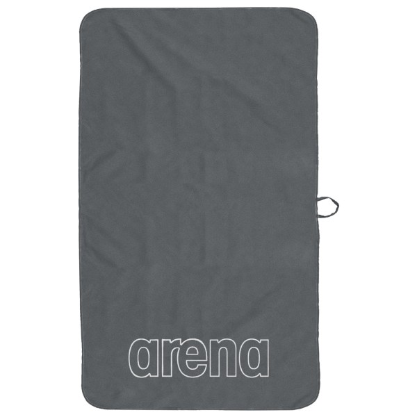 Arena - Smart Plus Pool Towel - Mikrofaserhandtuch Gr One Size grau/weiß von Arena