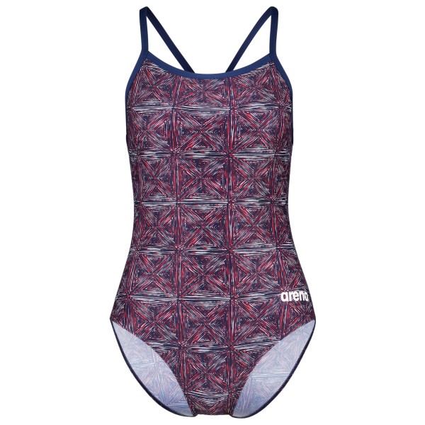 Arena - Women's Abstract Tiles Swimsuit Lightdrop - Badeanzug Gr 38 lila von Arena